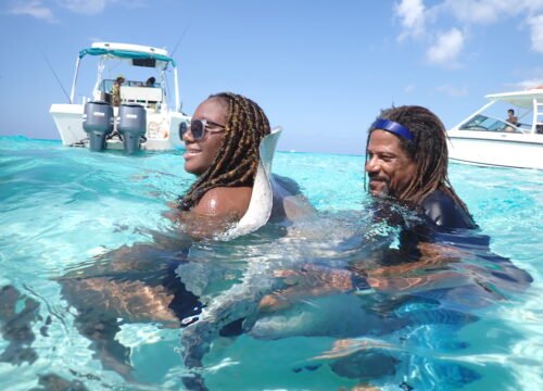 Stingray City in Cayman Islands