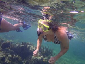 Jan_Snorkeling w. Jan 2013-Cayman Islands Honeymoon